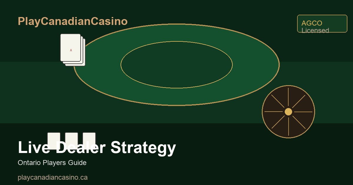 Live Dealer Strategy for Ontario Players: A Practical Guide to Blackjack, Rou...
